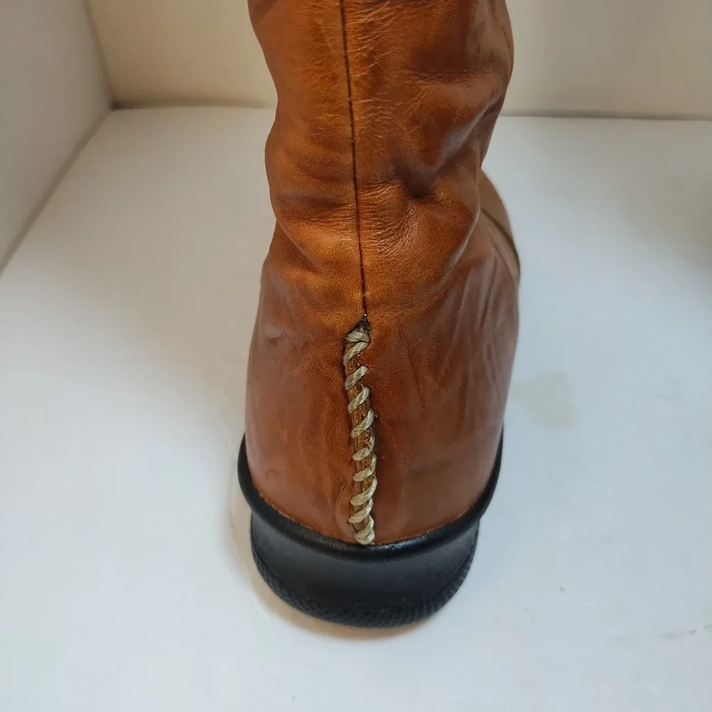 Keen Bern Baby Womens 6 Waterproof Brown Leather Knee High Lined Riding‎ Boots
